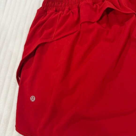 Lululemon hotty hot skirt red size 4 - Picture 3 of 6